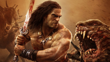 Картинка видео+игры conan+exiles conan exiles action шутер