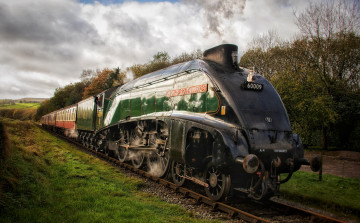 Картинка техника паровозы локомотив состав