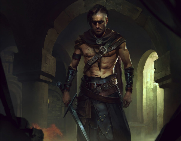 Обои картинки фото видео игры, the elder scrolls,  legends, персонаж