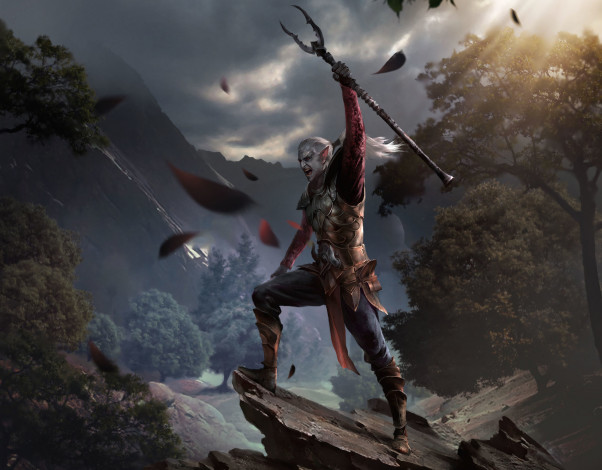 Обои картинки фото видео игры, the elder scrolls,  legends, персонаж