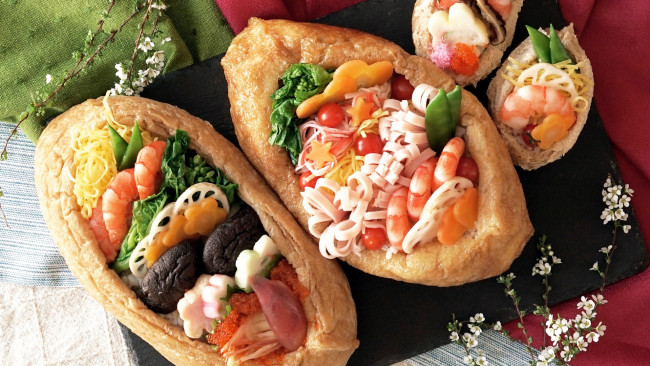 Обои картинки фото еда, рыбные блюда,  с морепродуктами, закуска, грибы, креветки