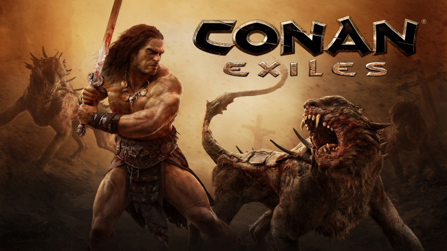 Обои картинки фото видео игры, conan exiles, conan, exiles, action, шутер