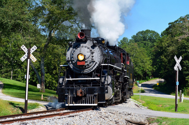 Обои картинки фото техника, паровозы, локомотив, состав