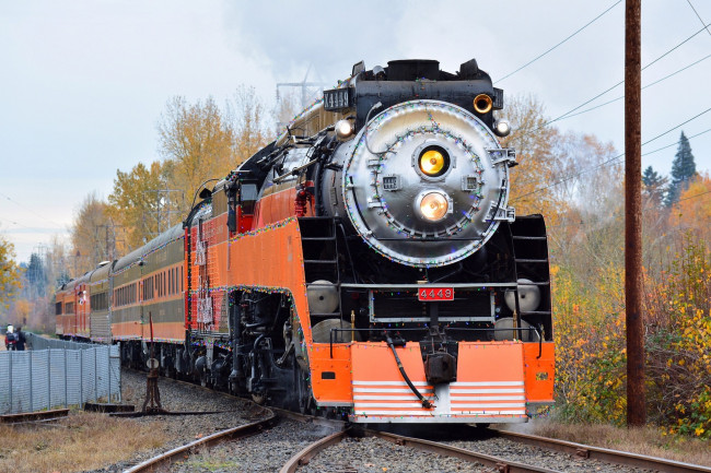 Обои картинки фото техника, паровозы, локомотив, состав