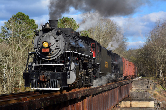 Обои картинки фото техника, паровозы, состав, локомотив