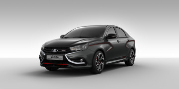 Картинка лада+веста+спорт автомобили ваз концепт спорт sport vesta lada веста лада седан