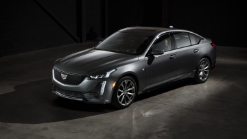 Картинка 2020+cadillac+ct5+sport автомобили cadillac 2020 ct5 sport седан кадиллак