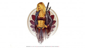 Картинка календари фэнтези девушка