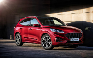 Картинка 2020+ford+kuga автомобили ford красный версия ec американские новый внешность вид спереди 2020 kuga форд