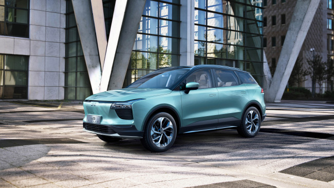 Обои картинки фото 2019 aiways u5, автомобили, -unsort, 2019, aiways, u5, город, кроссовер