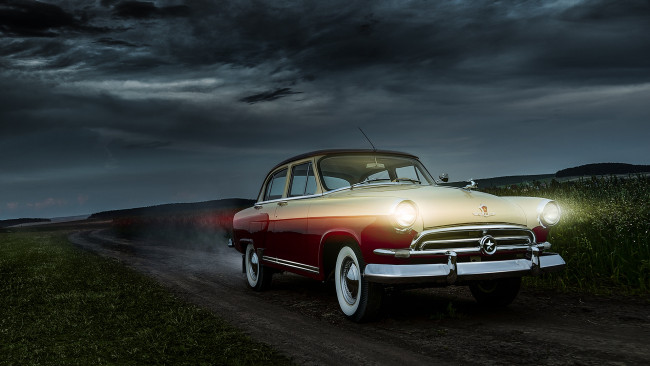 Обои картинки фото автомобили, газ, газ-21, волга