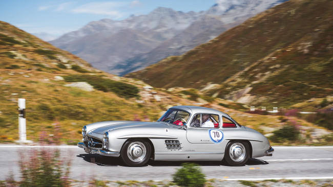 Обои картинки фото автомобили, mercedes-benz, 300sl
