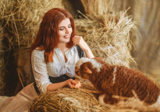 Картинка девушки -+рыжеволосые+и+разноцветные девушка красивая супер секси няша нежная классная модница лапочка мадам