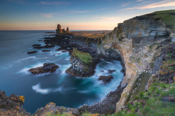 Картинка природа побережье скалы