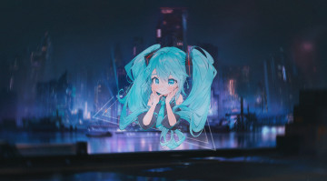 Картинка аниме vocaloid вокалойд