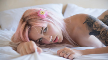 Картинка девушки -+рыжеволосые+и+разноцветные eveowl