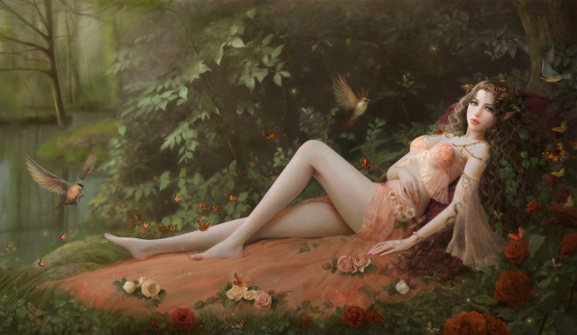 Обои картинки фото красотка, фэнтези, люди, девушка, красивая, супер, секси, няша, нежная, классная, модница, лапочка, мадам