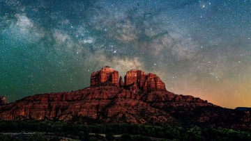 Картинка cathedral+rock sedona arizona природа горы cathedral rock