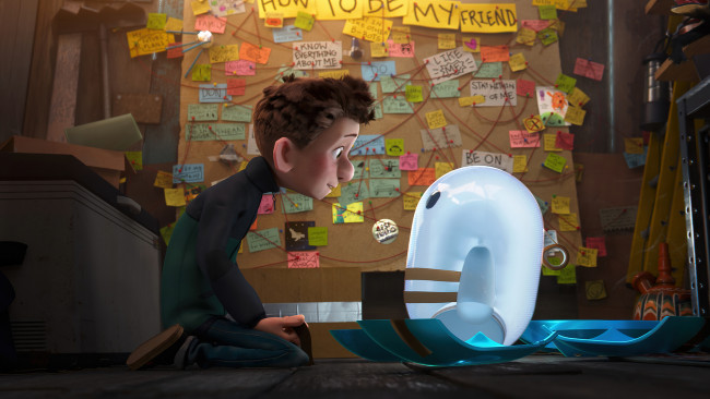 Обои картинки фото rons gone wrong ,  2021 , мультфильмы, rons gone wrong, неисправимый, рон, мультфильм, rons, gone, wrong, приключения, семейный, jack, dylan, grazer, barney, озвучка, zach, galifianakis, ron