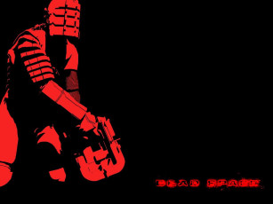 обоя видео игры, dead space, персонаж, маска, оружие