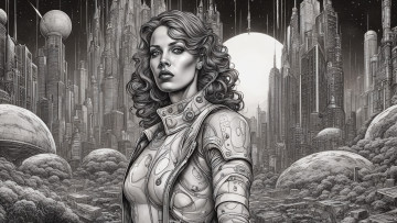 обоя фэнтези, девушки, нейросети, графика, нейроарт, ai, art, нейронные, сети, рисунки, нейро, искусство, нейрографика, graphics, neuroart, neural, networks, drawings, neuro, neurography