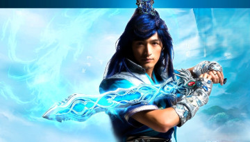 обоя zhu xian, видео игры, fantasy zhu xian, парень, воин, меч