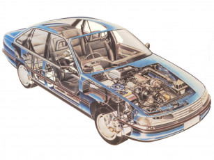 Картинка автомобили рентген