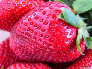 Картинка еда клубника земляника