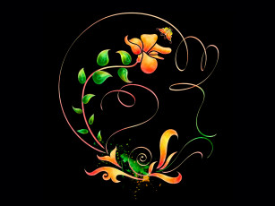 обоя векторная, графика