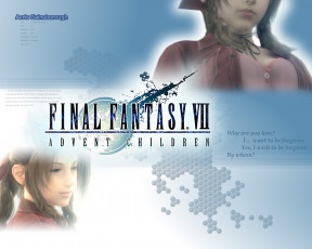 Картинка видео игры final fantasy vii advent children