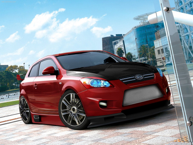 Обои картинки фото kiа, proceed, автомобили, kia