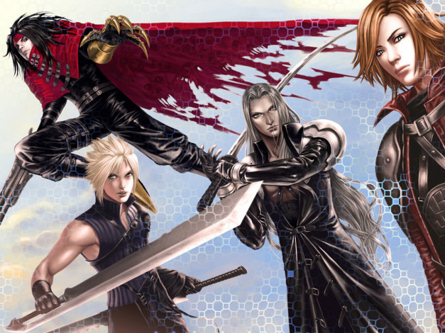 Обои картинки фото видео, игры, final, fantasy, vii, advent, children