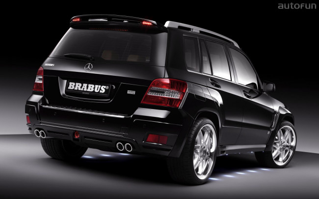 Обои картинки фото brabus, glk, widestar, автомобили