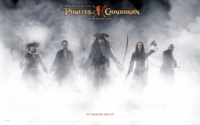 Обои картинки фото кино, фильмы, pirates, of, the, caribbean, at, world`s, end