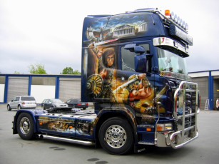 Картинка автомобили scania