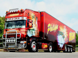 Картинка автомобили scania