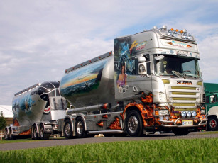 Картинка автомобили scania