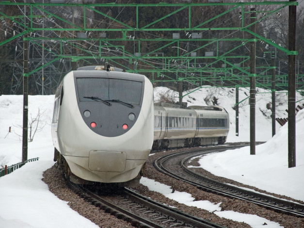 Обои картинки фото техника, электрички