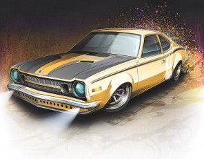 Картинка автомобили векторная графика tuner