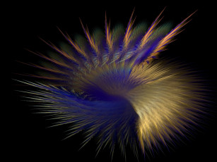 Картинка 3д графика fractal фракталы узор цвета фон