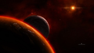 Картинка космос арт планеты