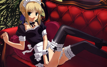 Картинка аниме fate stay night