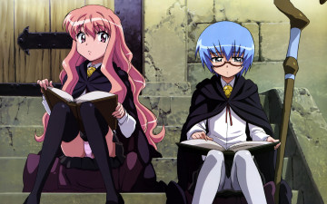 Картинка аниме zero no tsukaima