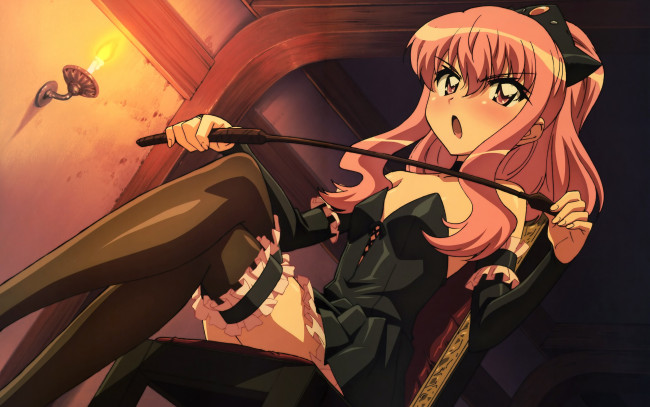 Обои картинки фото аниме, zero, no, tsukaima