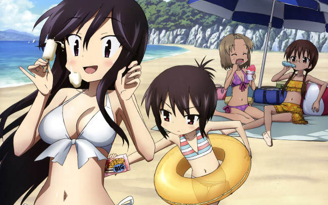 Обои картинки фото channel, аниме, a