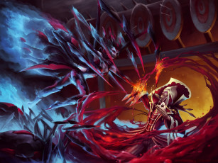 Картинка видео+игры league+of+legends лига легенд magic elise