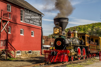 Картинка техника паровозы вагоны тендер паровоз