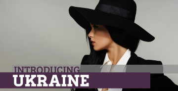 Картинка музыка евровидение шляпа профиль певица украина мария Яремчук брюнетка рубашка костюм