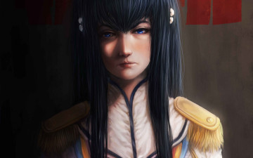Картинка аниме kill+la+kill kiryuin satsuki девушка kill la арт фон форма