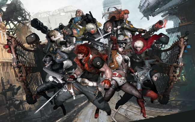 Обои картинки фото gunz 2,  the second duel, видео игры, оружие